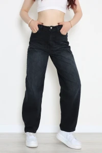 Baggy Kot Pantolon Lacivert - 55595.2088.