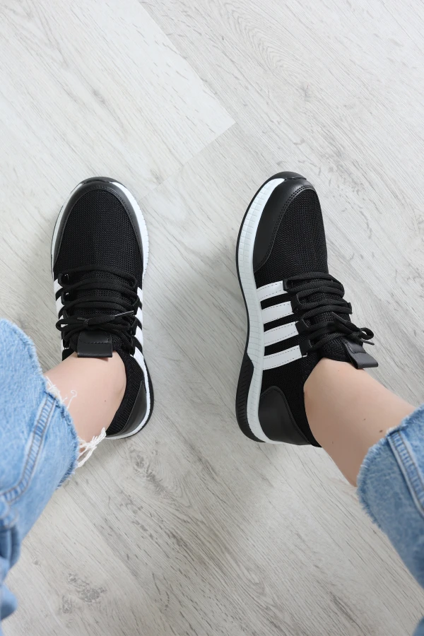 Günlük Spor Ayakkabı Siyahbeyaz - 32711.264.