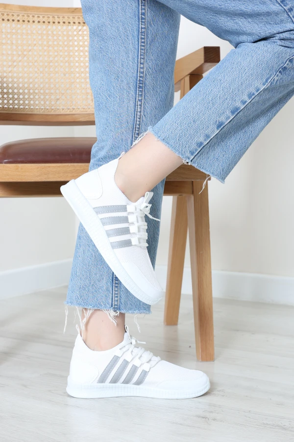 Günlük Spor Ayakkabı Beyazgri - 32711.264.