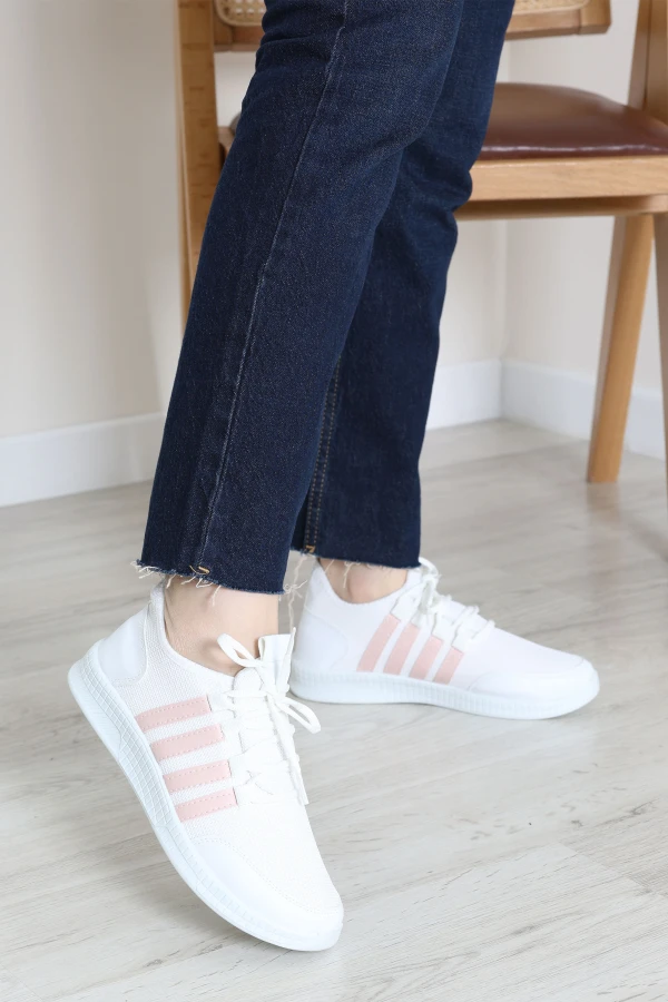 Günlük Spor Ayakkabı Beyazpudra - 32711.264.