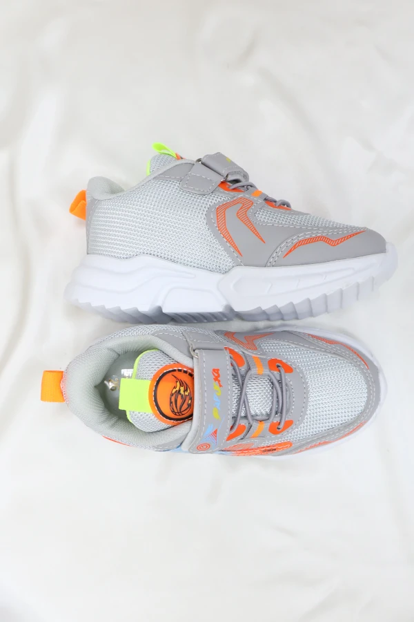 Çocuk Spor Ayakkabı Gri - 32731.2082.