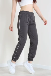 2 İplik Biyeli Eşofman Altı Antrasit - 30105.1878.