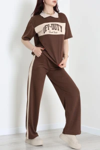 2 İplik Eşofman Takımı Kahve - 52280.1005.