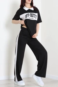 2 İplik Eşofman Takımı Siyah - 52280.1005.