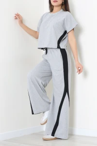 İki İplik Eşofman Takımı Gri - 52251.1857.