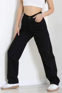 Baggy Kot Pantolon Siyah - 32753.1606.