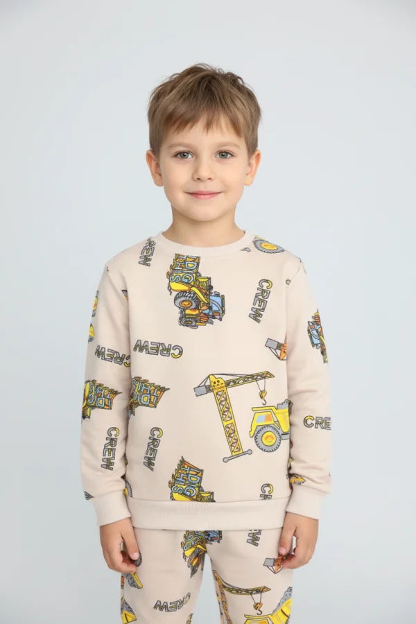 4-10 Yaş 2 İplik İkili Takım Vizon - 52192.1776.