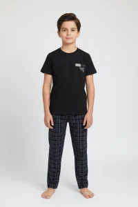 5-12 Yaş Süprem Pijama Takımı Siyah - 52331.1048.