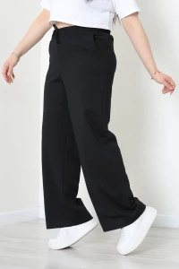 Büyük Beden 2 İplik Eşofman Altı Siyah - 52315.1005.