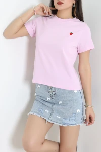 Baskılı Tişört Pembe - 8174.1437.