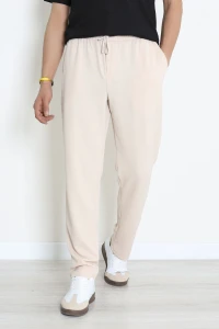 Zra Krep Likralı Erkek Günlük Pantolon Bej - 90114.1837.