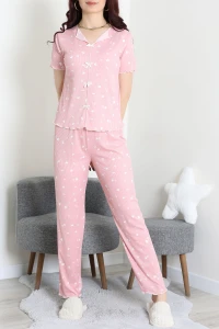 Kaşkorse Pijama Takımı Pudra - 52281.1049.