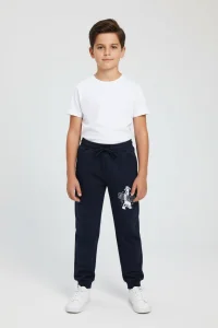 10-13 Yaş 2 İplik Çocuk Eşofman Altı Lacivert - 3260013.1576.