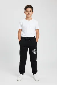 10-13 Yaş 2 İplik Çocuk Eşofman Altı Siyah - 3260013.1576.