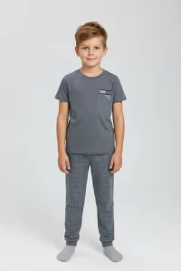 5-12 Yaş Süprem Pijama Takımı Gri - 52331.1048.
