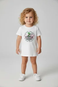 2-5 Yaş Çocuk Tişört Beyaz - 5250002.1576.