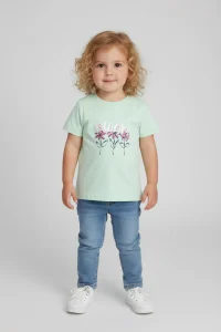 2-5 Yaş Çocuk Tişört Mint - 5250175.1576.