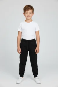 8-16 Yaş 2 İplik Eşofman Altı Siyah - 55038.2066.