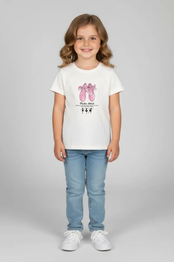 6-9 Yaş Çocuk Tişört Beyaz - 6250106.1576.