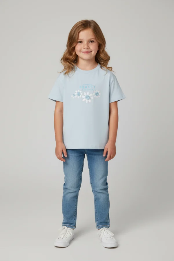 6-9 Yaş Çocuk Tişört Bebemavi - 6254101.1576.