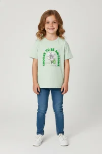 6-9 Yaş Çocuk Tişört Mint - 6254190.1576.