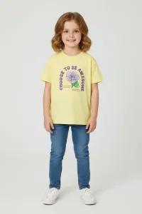 6-9 Yaş Çocuk Tişört Sarı - 6254190.1576.