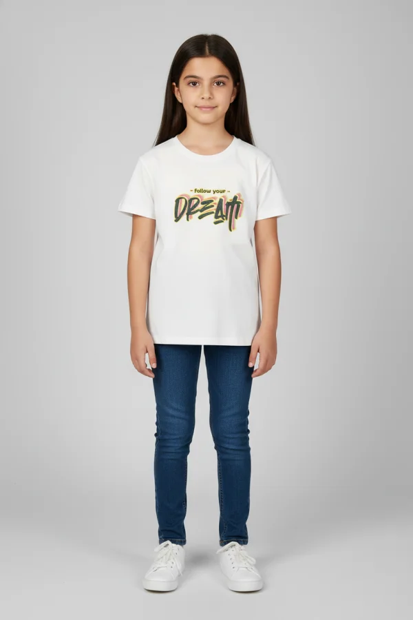 10-13 Yaş Çocuk Tişört Beyaz - 7250160.1576.