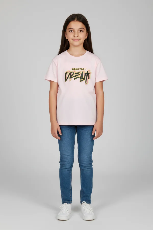 10-13 Yaş Çocuk Tişört Pembe - 7250160.1576.