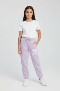 10-13 Yaş 2 İplik Eşofman Altı Lila - 7260027.1576.