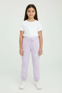 10-13 Yaş 2 İplik Baskılı Eşofman Altı Lila - 7260029.1576.