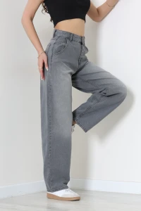 Baggy Kot Pantolon Açıkgri - 32565.1566.