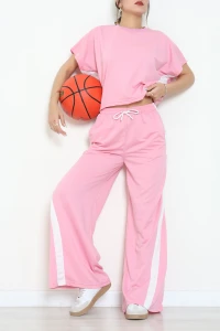 İki İplik Eşofman Takımı Pembe - 52251.1857.