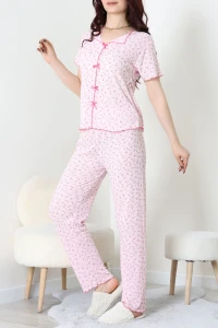 Kaşkorse Pijama Takımı Pembe - 52281.1049.
