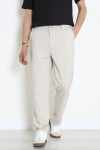 Dokuma Chino Erkek Pantolon Açıkbej - 70936.2061.