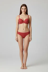 Sütyen Takım Çizgili Dolgulu Kiremit - 2530.1783.