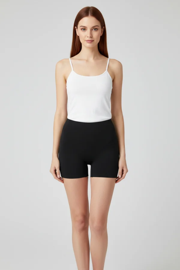 Lazer Kesim Silikonlu İz Yapmayan Korse Siyah - 5201.1783.