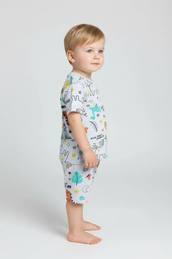 4-10 Yaş Süprem Şortlu Takım Grimint - 55191.1776.