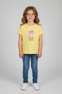 6-9 Yaş Çocuk Tişört Sarı - 6250106.1576.