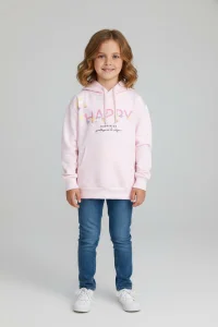 2 İplik Şardonsuz Penye Sweat Pembe - 6264272.1576.