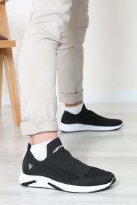 Erkek Günlük Spor Ayakkabı Siyahbeyaz - 32556.264.