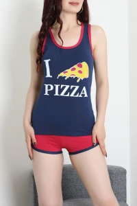 Şortlu Pijama Takımı Lacisarı - 52357.2161.