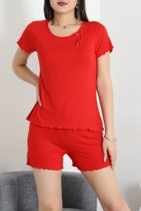 Şortlu Pijama Takımı Red - 52359.2161.