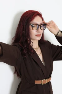 Mavi Işık Korumalı Ekran Gözlüğü Leopar - 23014.1724.