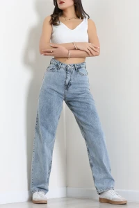 Baggy Kot Pantolon Açıkmavi - 31536.2088.