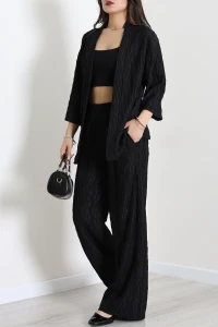 Kimono Takım Siyah - 4211.1247.