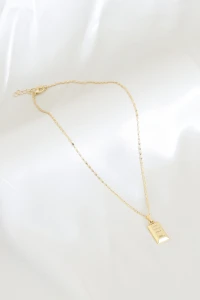 Külçe Figürlü Kolye Gold - 32794.2063.