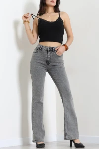 İspanyol Kot Pantolon Açıkgri - 31397.2088.