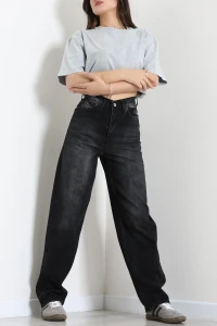 Baggy Kot Pantolon Siyah1 - 31536.2088.