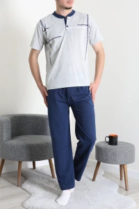 Süprem Erkek Pijama Takımı Grimavi - 42479.1838.