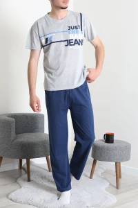Süprem Erkek Pijama Takımı Grimavi - 42790.1838.